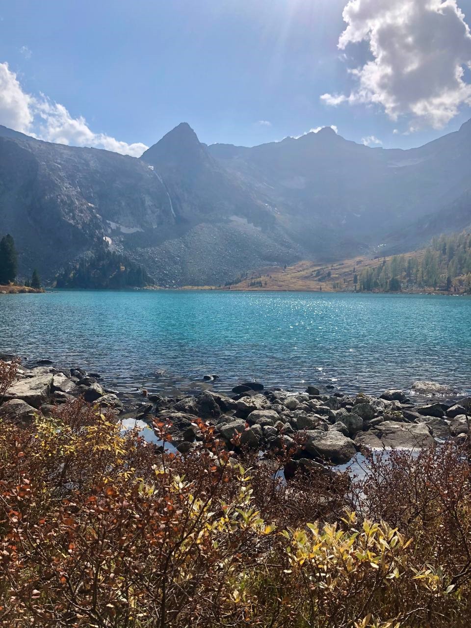 Осенняя сказка на Мультинских озерах. (7/20)