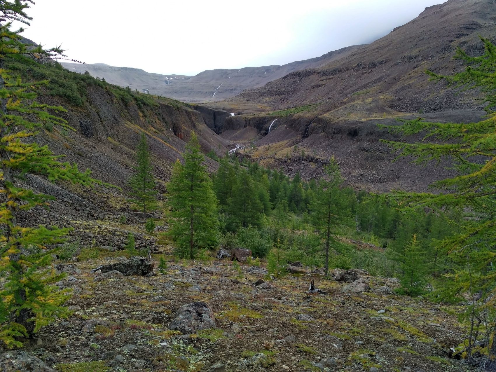 Территория плато Путорана (15/72)