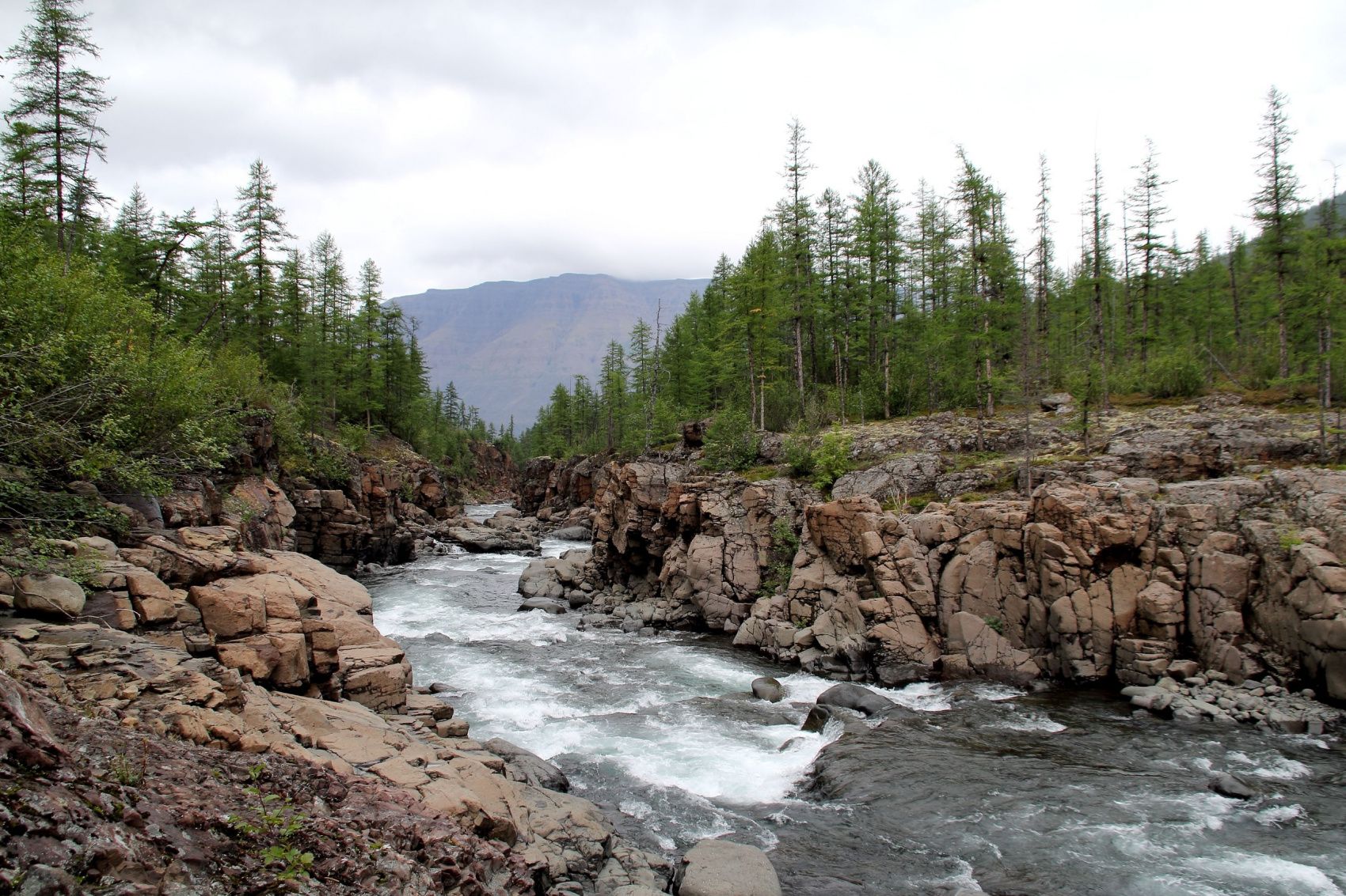 Территория плато Путорана (17/72)