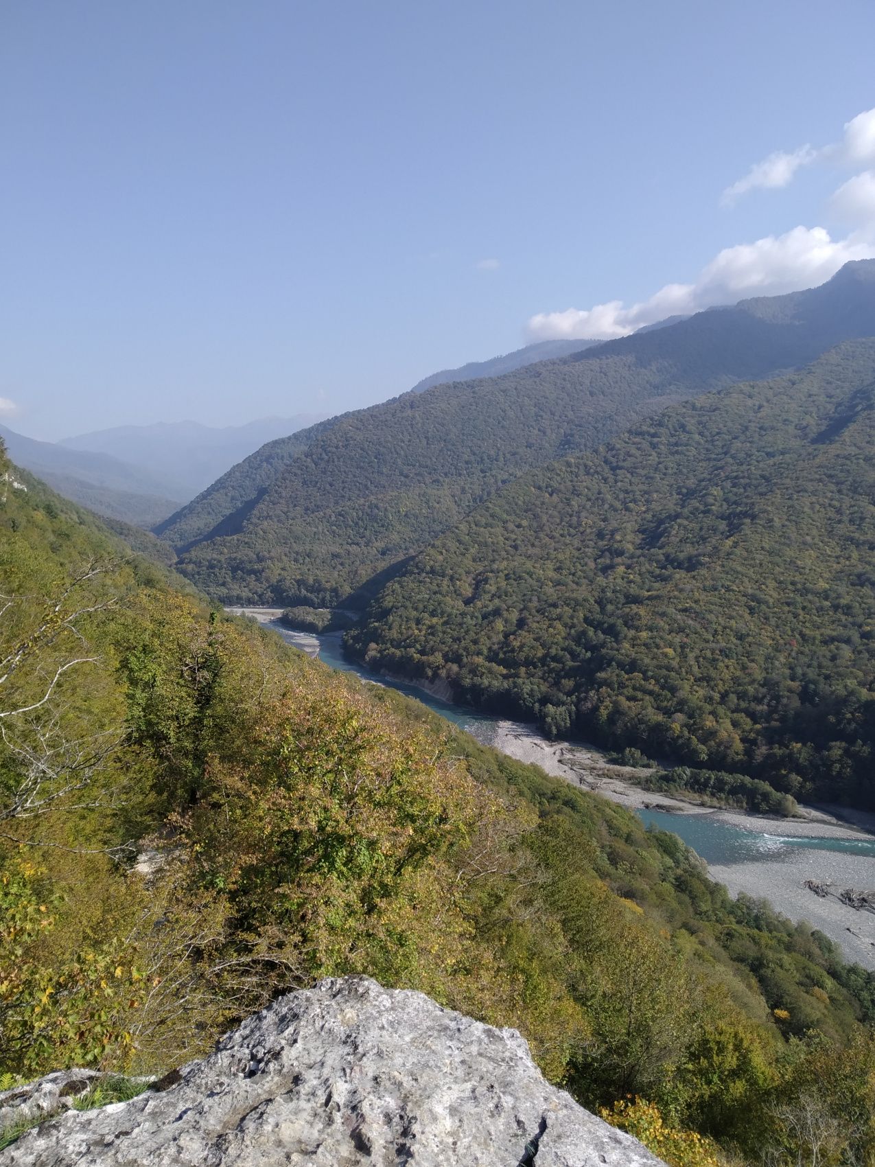 Абхазия. Сплав по рекам Бзыбь и Кодор.