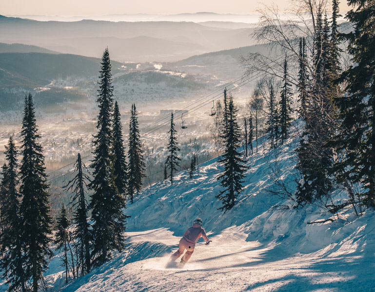 Восторг в Шерегеше! +Обучение лыжам и борду (23/68)