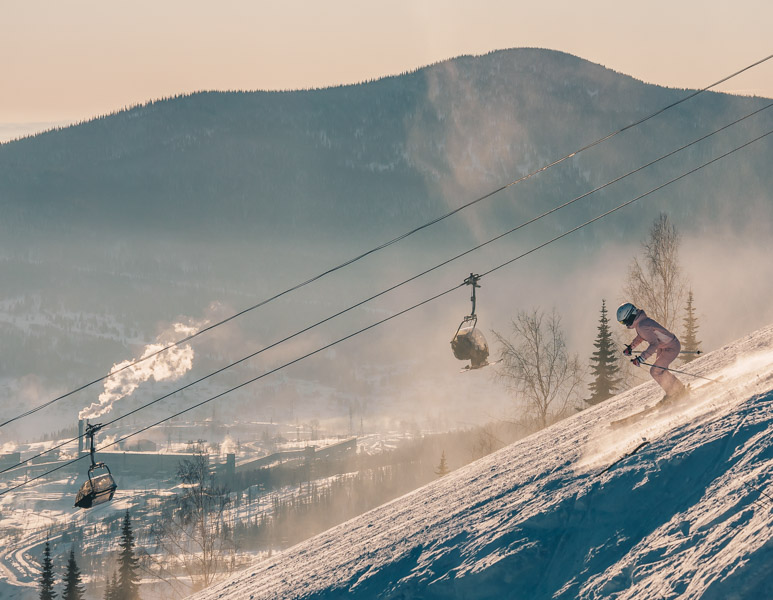 Восторг в Шерегеше! +Обучение лыжам и борду (26/68)