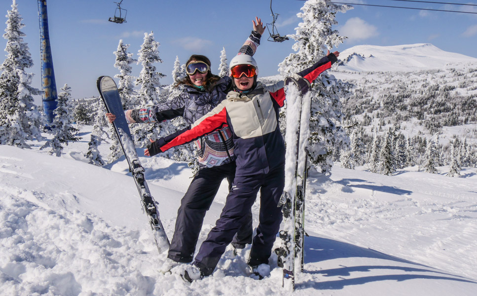 Восторг в Шерегеше! +Обучение лыжам и борду (21/68)