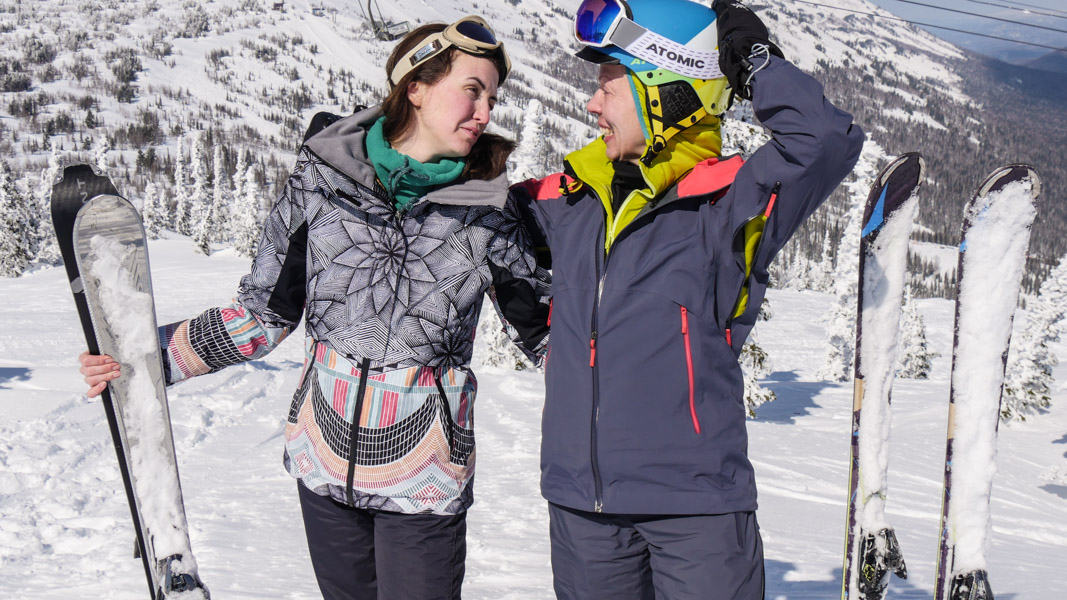 Восторг в Шерегеше! +Обучение лыжам и борду (10/68)