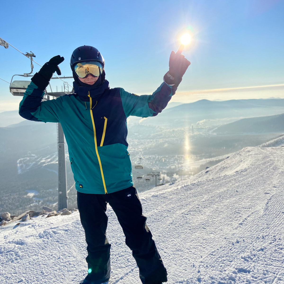 Восторг в Шерегеше! +Обучение лыжам и борду (15/68)