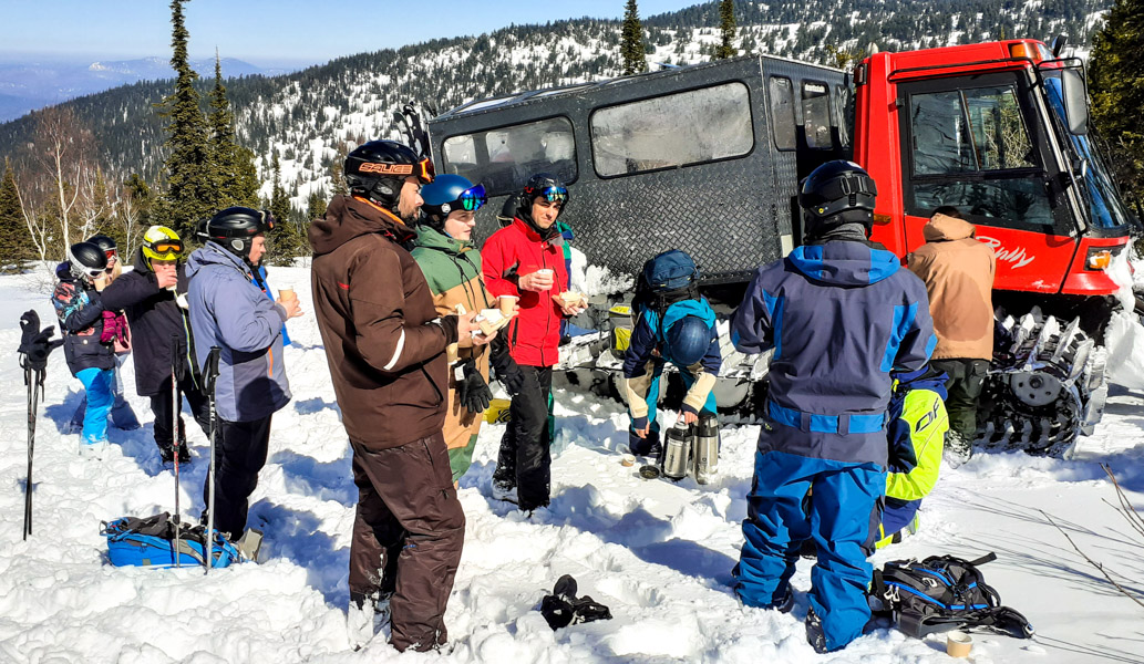 Восторг в Шерегеше! +Обучение лыжам и борду (20/68)