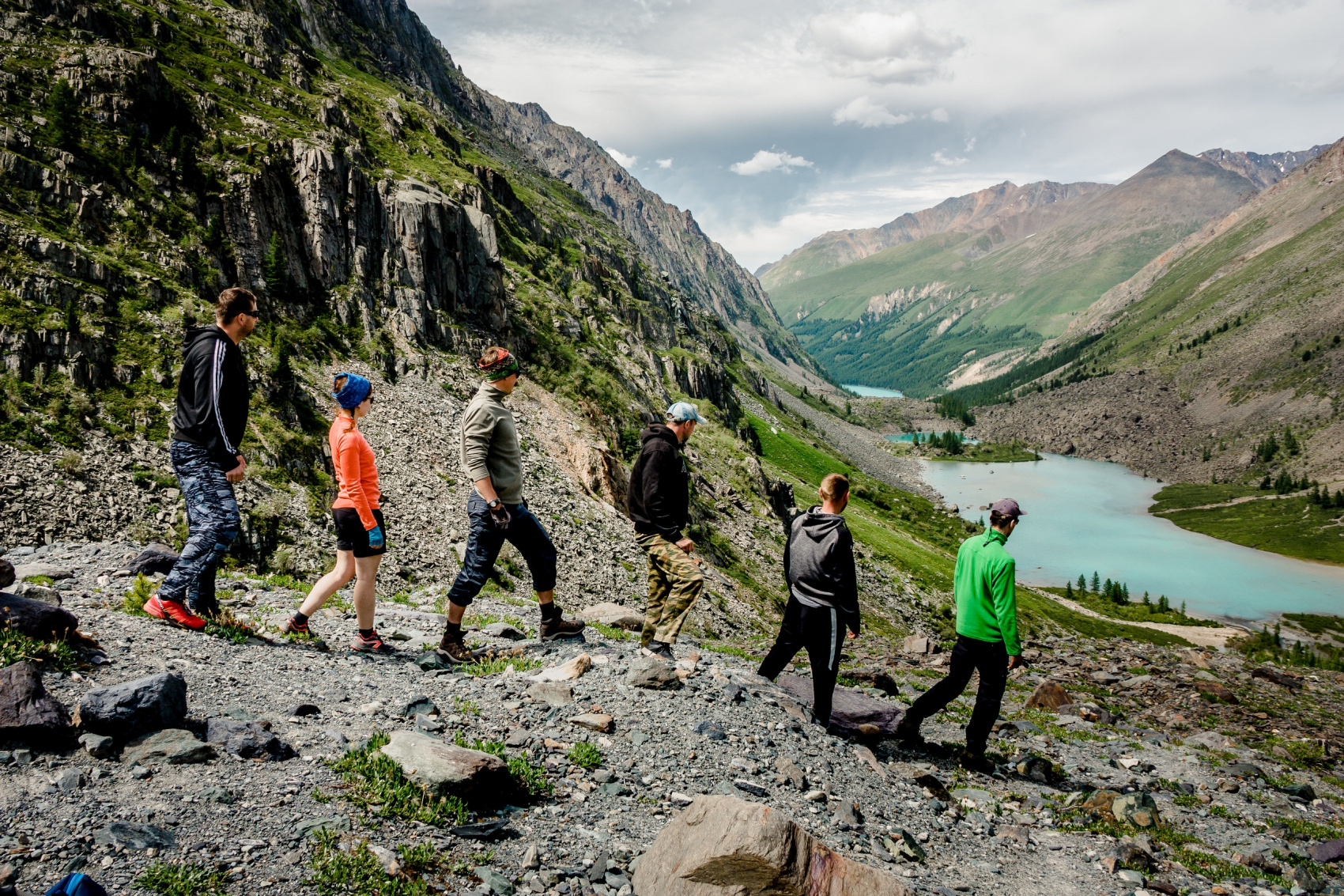 Поход к Шавлинским озерам (3/8)