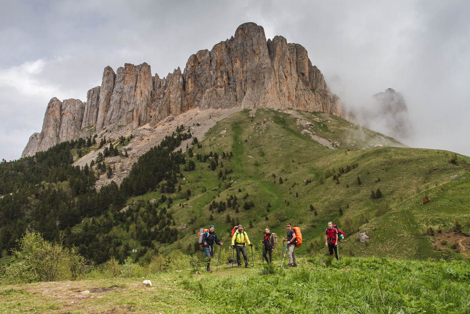 Поход на Чертовы ворота и Большой Тхач (11/20)