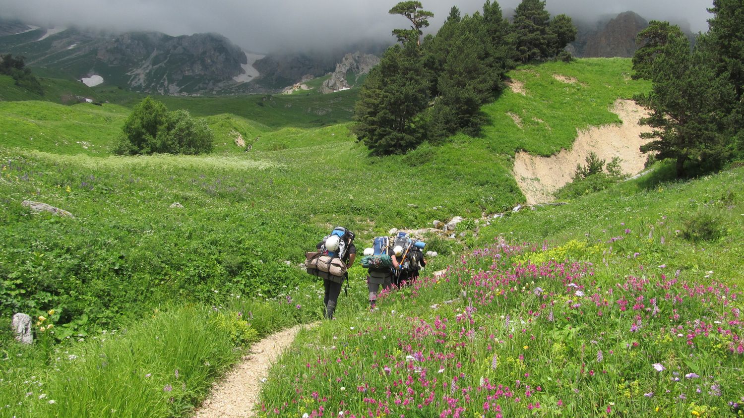 Поход по 30-му маршруту с восхождением на Фишт (37/61)