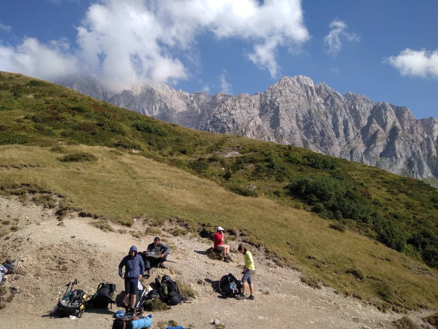 Поход по 30-му маршруту с восхождением на Фишт (16/61)