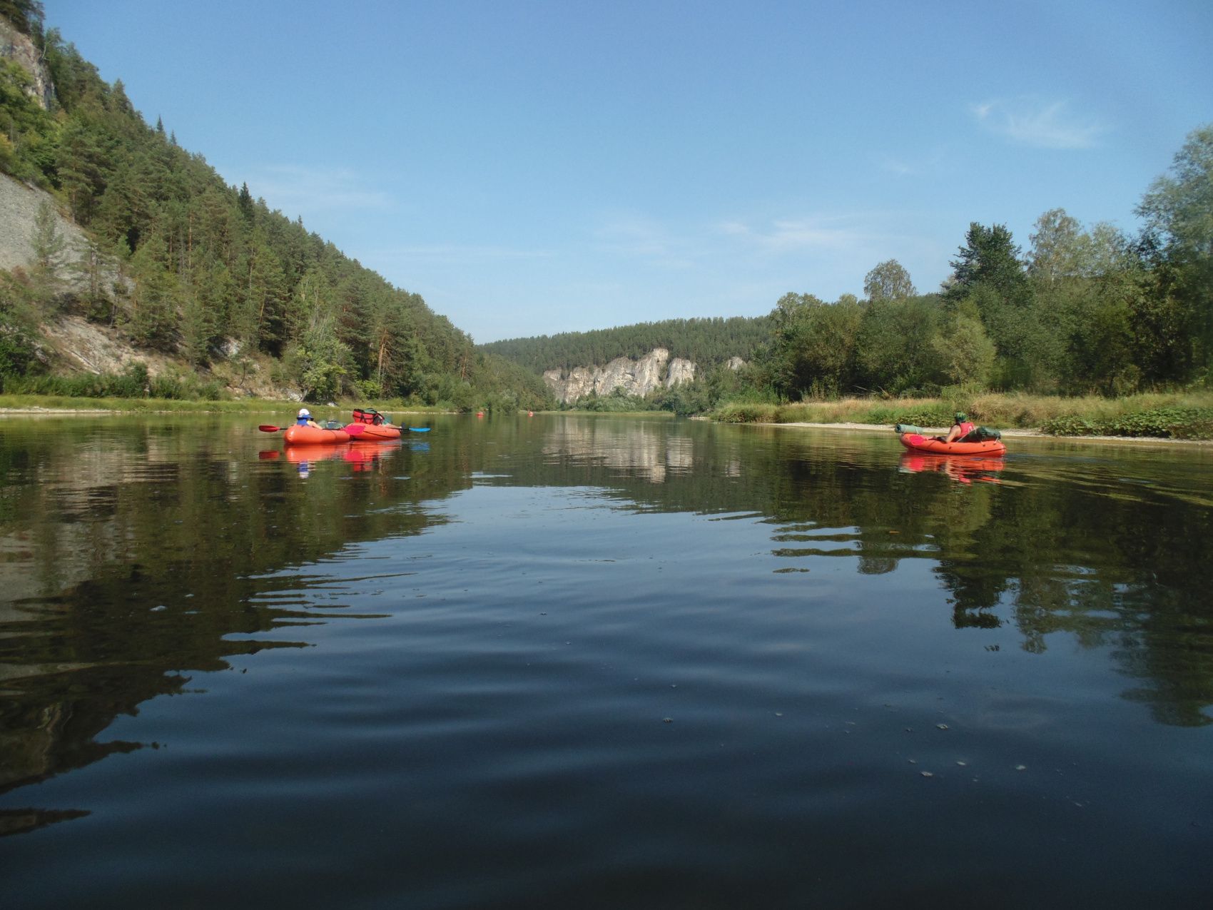 Сплав по реке Юрюзань
