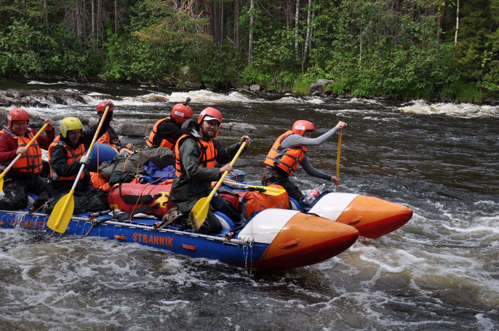 Экстремальный сплав по реке Уксунйоки (8/26)
