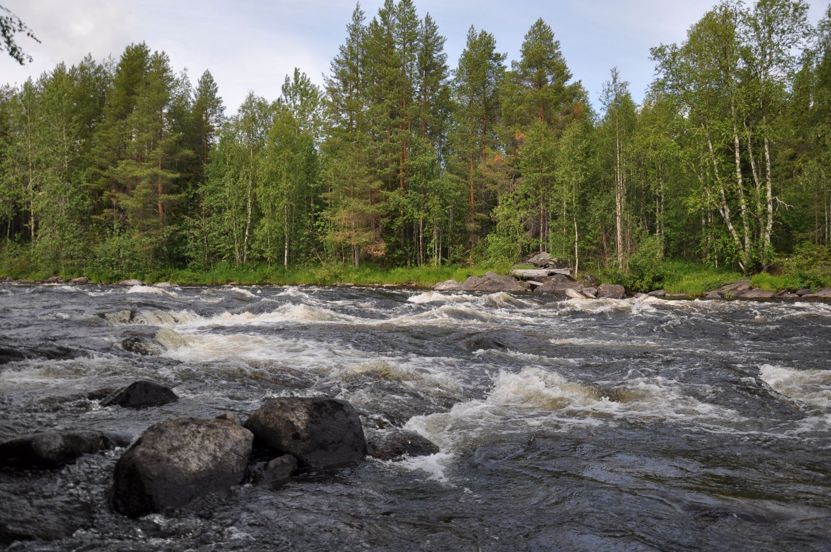 Экстремальный сплав по реке Уксунйоки (7/26)
