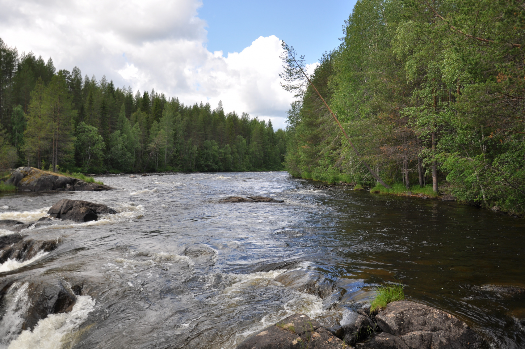 Экстремальный сплав по реке Уксунйоки (3/26)