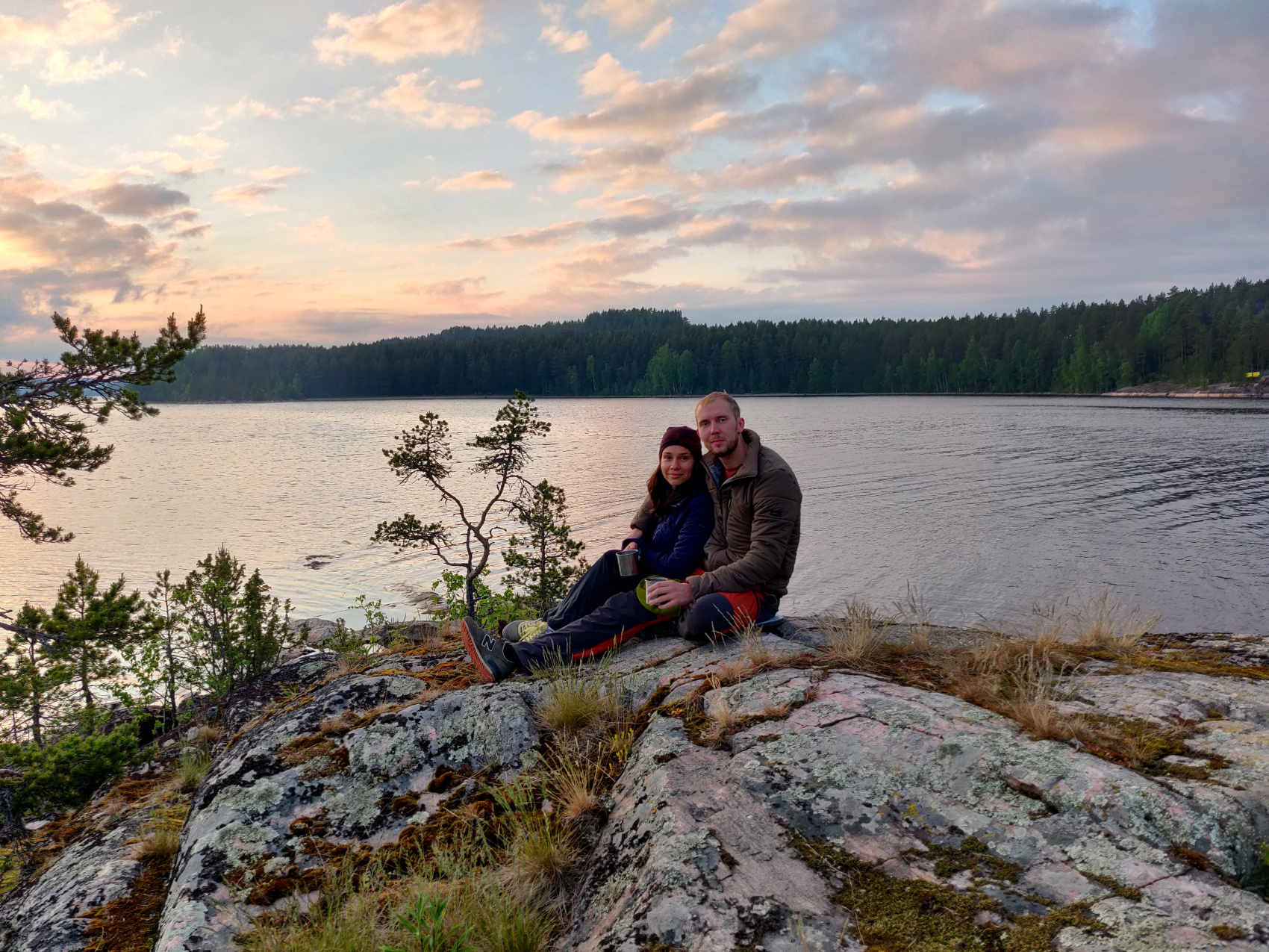 Сплав по Ладожскому озеру на морских каяках (1/22)