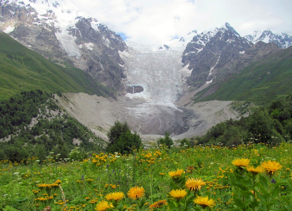Поход в горы Сванетии, экскурсии и море (16/53)