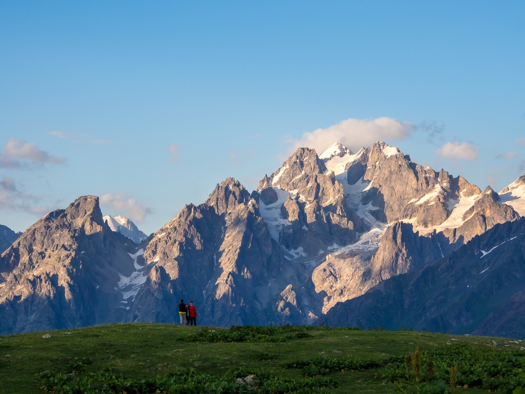 Поход в горы Сванетии, экскурсии и море (21/53)