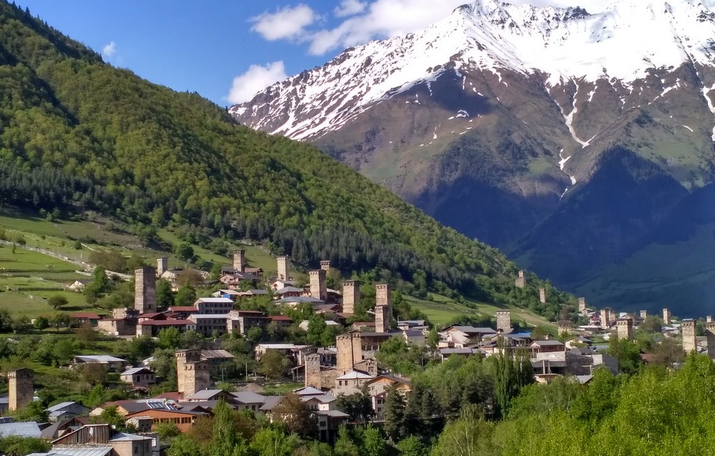 Поход в горы Сванетии, экскурсии и море (9/53)