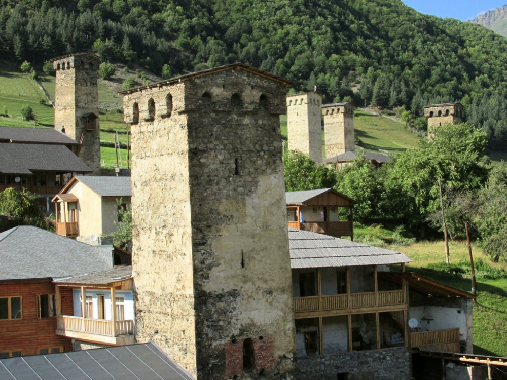 Поход в горы Сванетии, экскурсии и море (10/53)