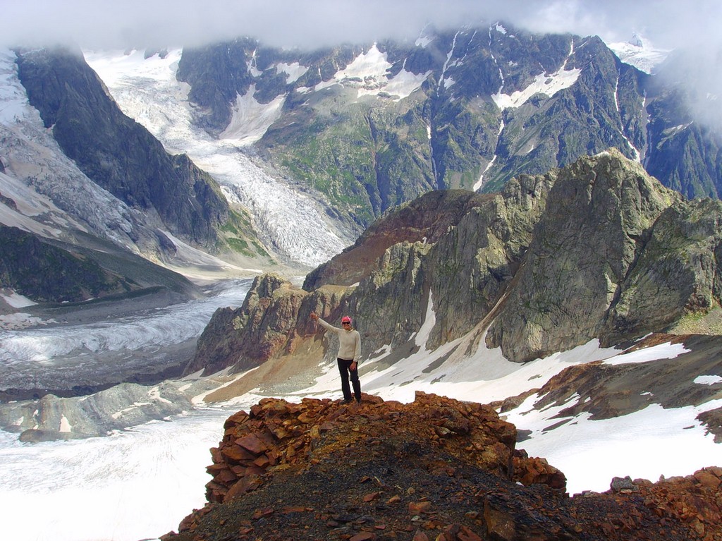 Поход в горы Сванетии, экскурсии и море (26/53)