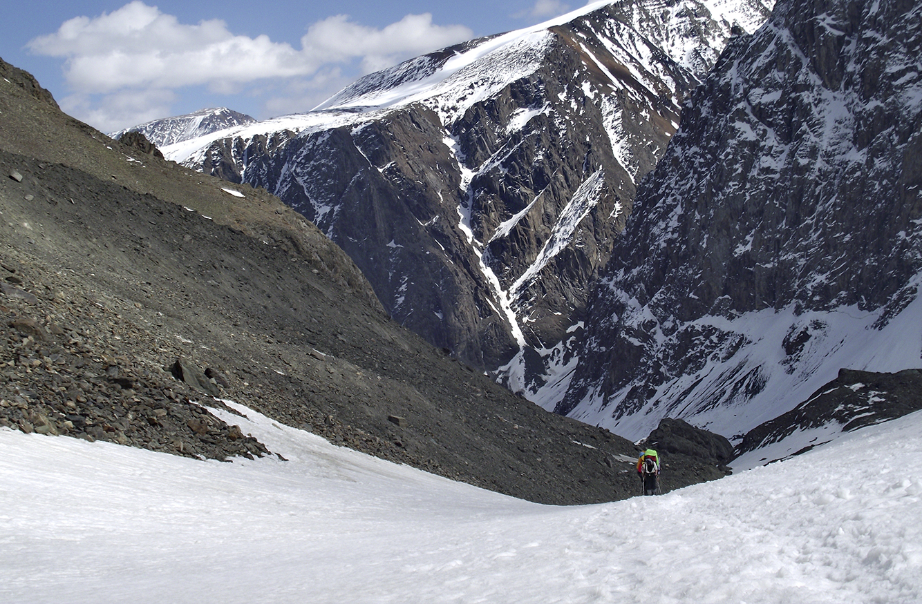 Восхождение на пик Актру (4044 м) на Алтае (6/20)