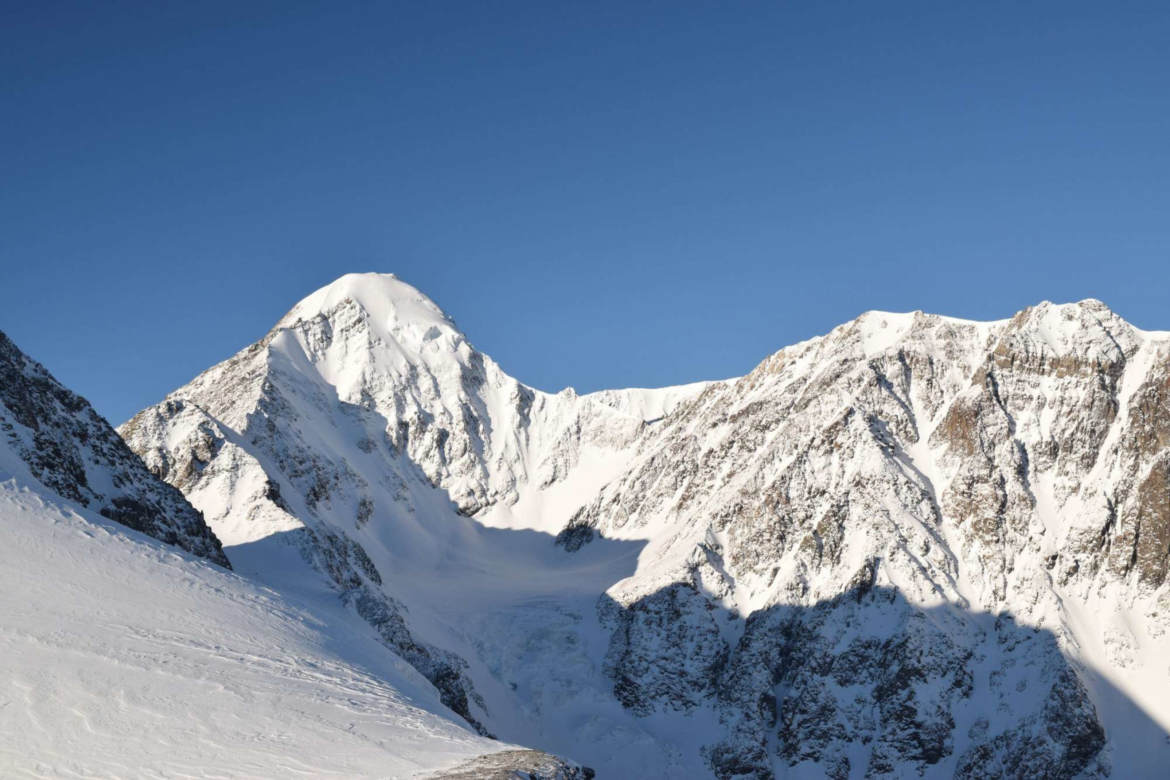 Восхождение на пик Актру (4044 м) на Алтае