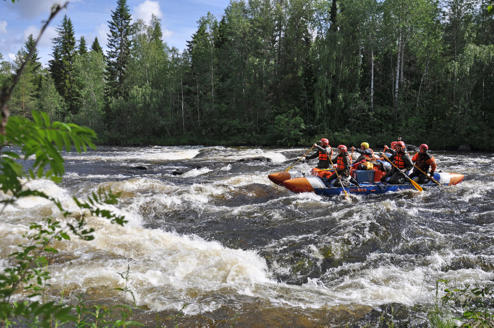 Сплав по реке Тумча (7/33)