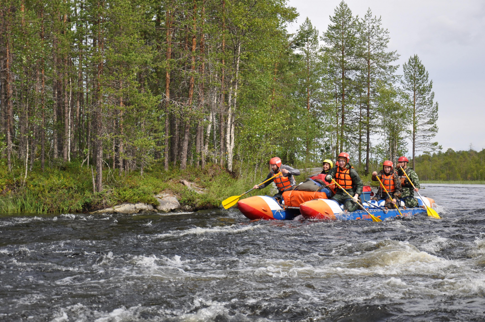 Сплав по реке Тумча (3/33)