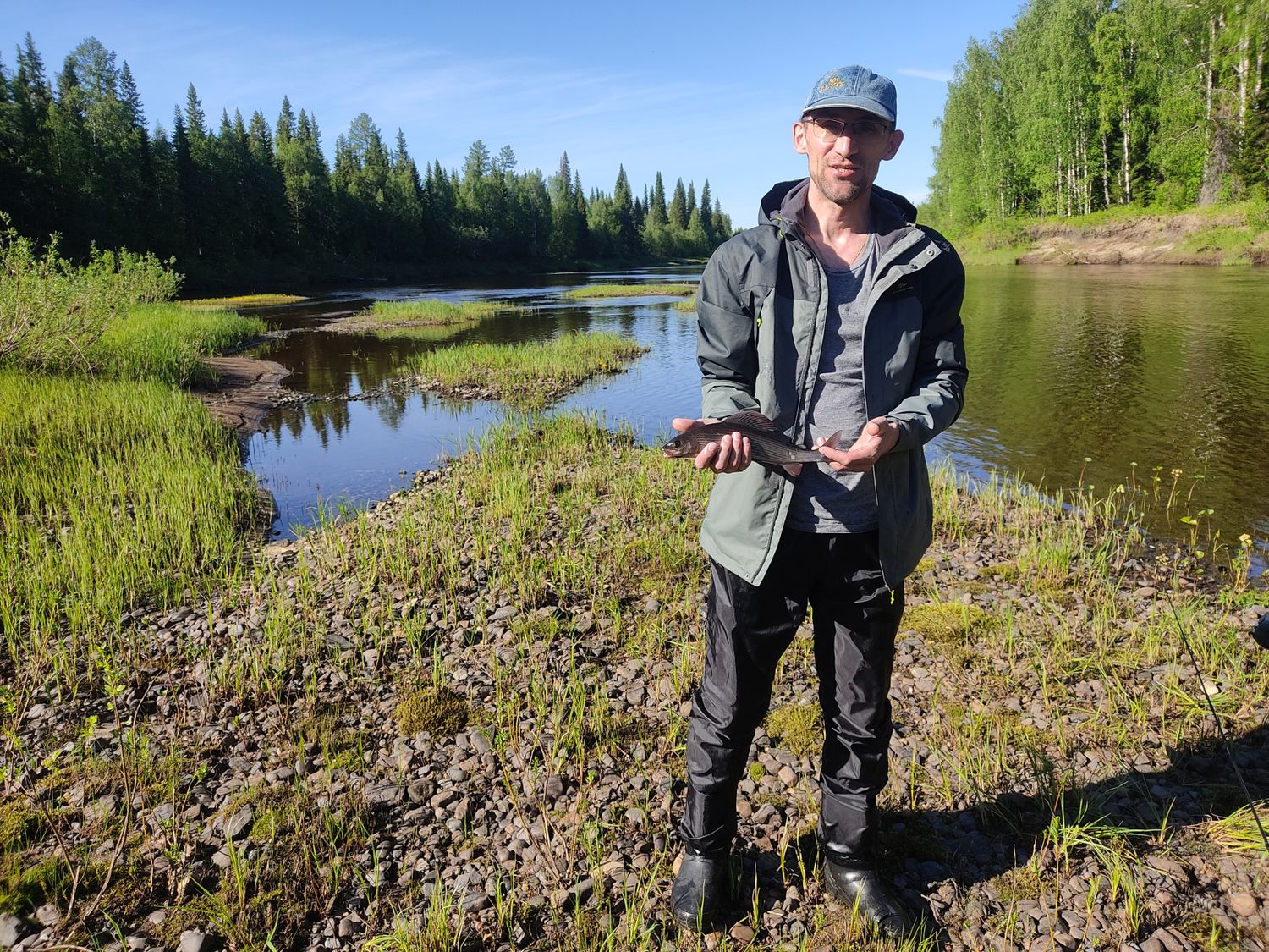 Большой сплав с рыбалкой на хариуса по малым рекам северного края (8/55)