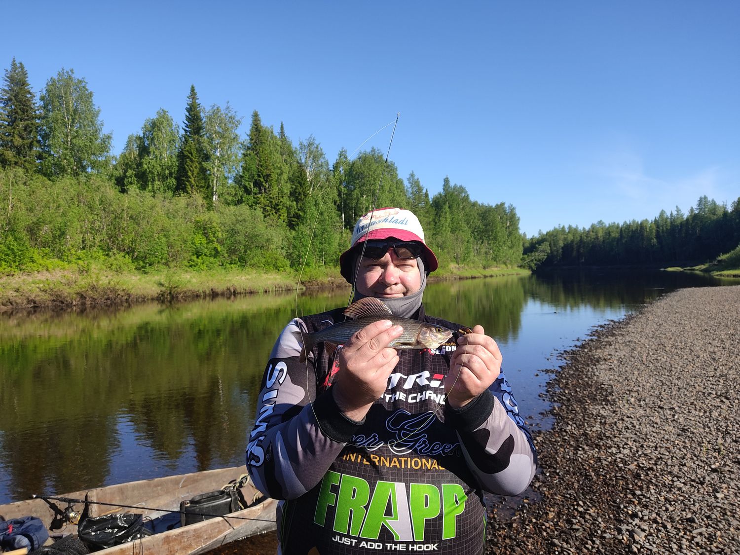 Большой сплав с рыбалкой на хариуса по малым рекам северного края (7/55)