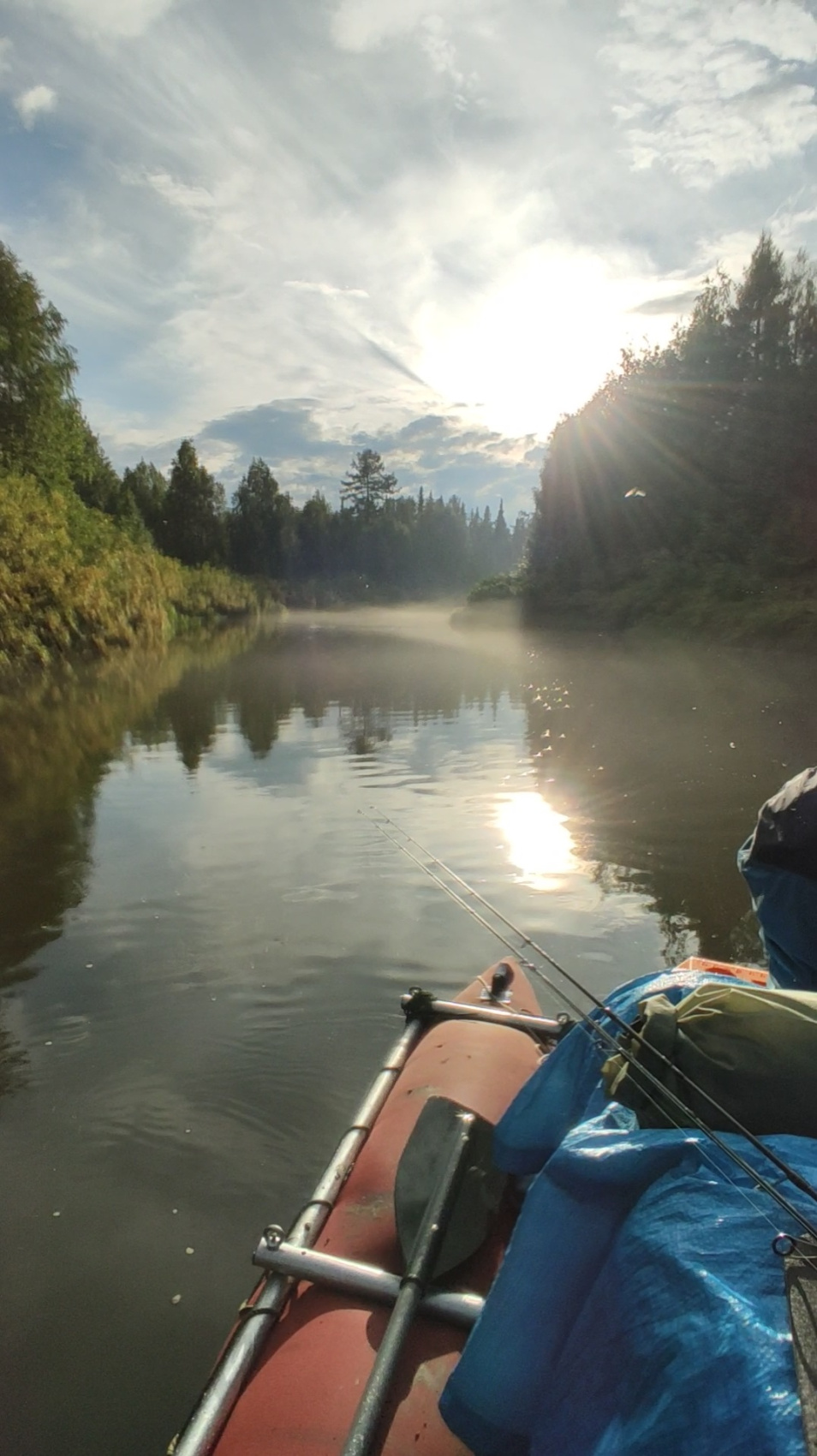Большой сплав с рыбалкой на хариуса по малым рекам северного края (27/55)