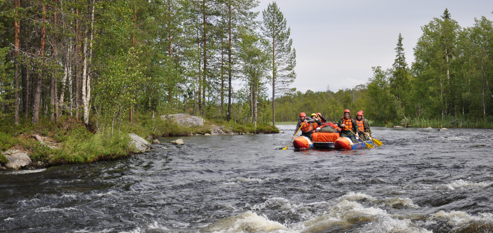 Сплав по реке Умба (1/31)
