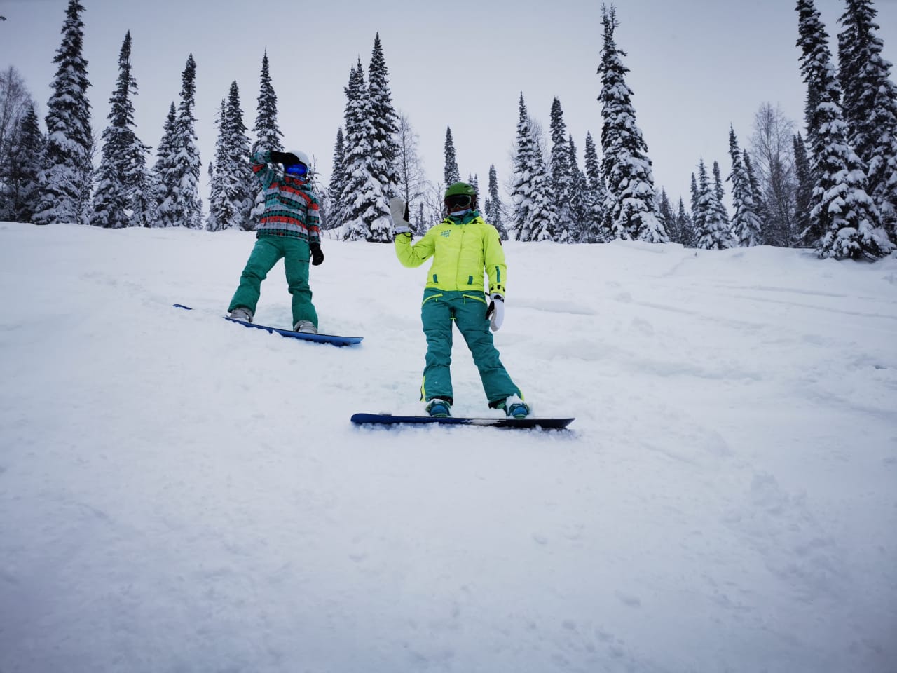 Катаем в Шерегеше (4/82)