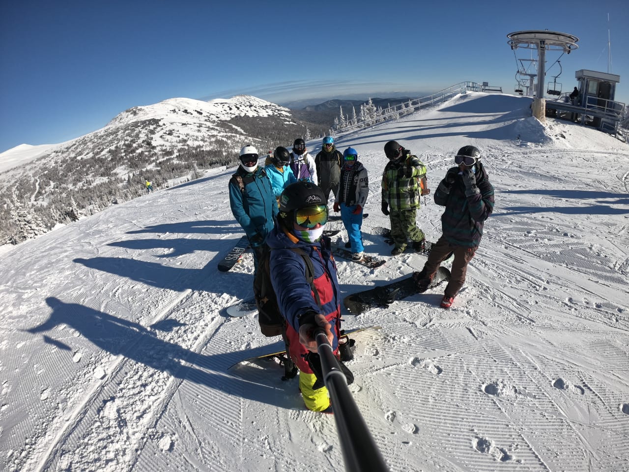 Катаем в Шерегеше (13/82)