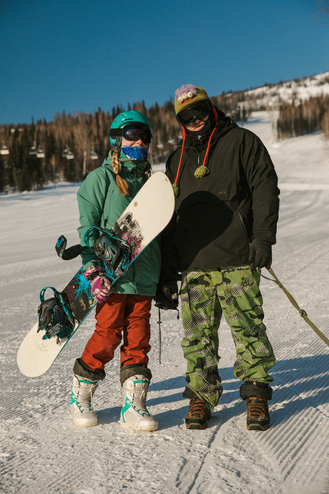 Катаем в Шерегеше (23/82)