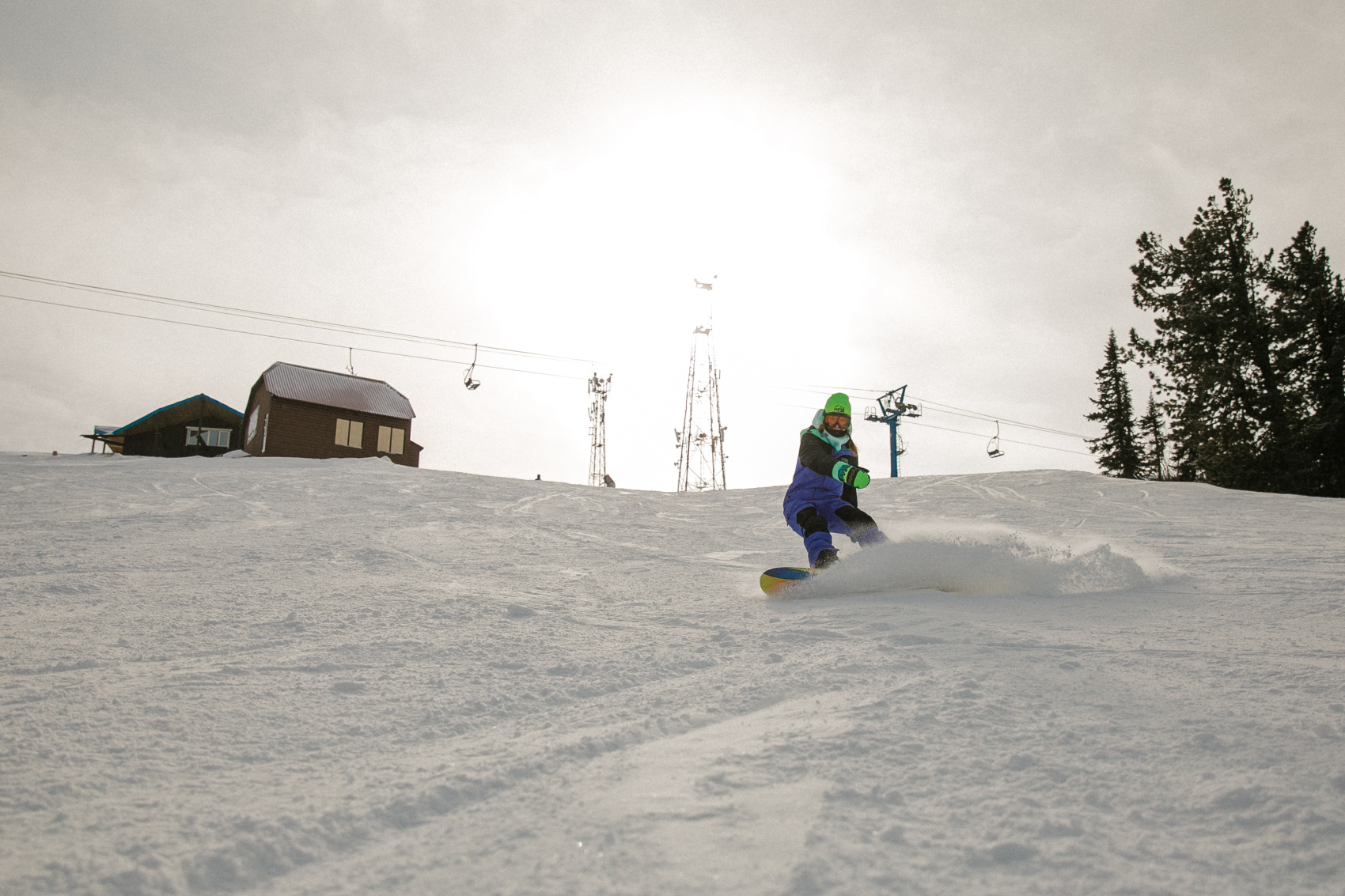 Катаем в Шерегеше (20/82)