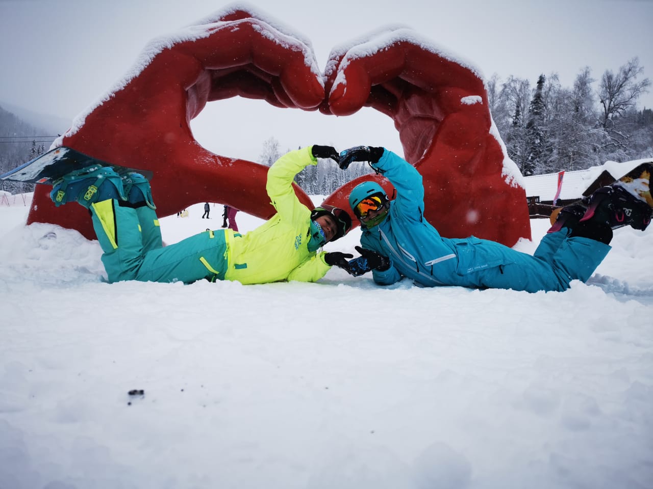 Катаем в Шерегеше (15/82)