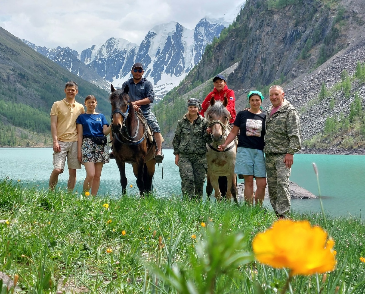 Шавлинское зазеркалье, пеший поход с вьючными лошадьми. (28/76)