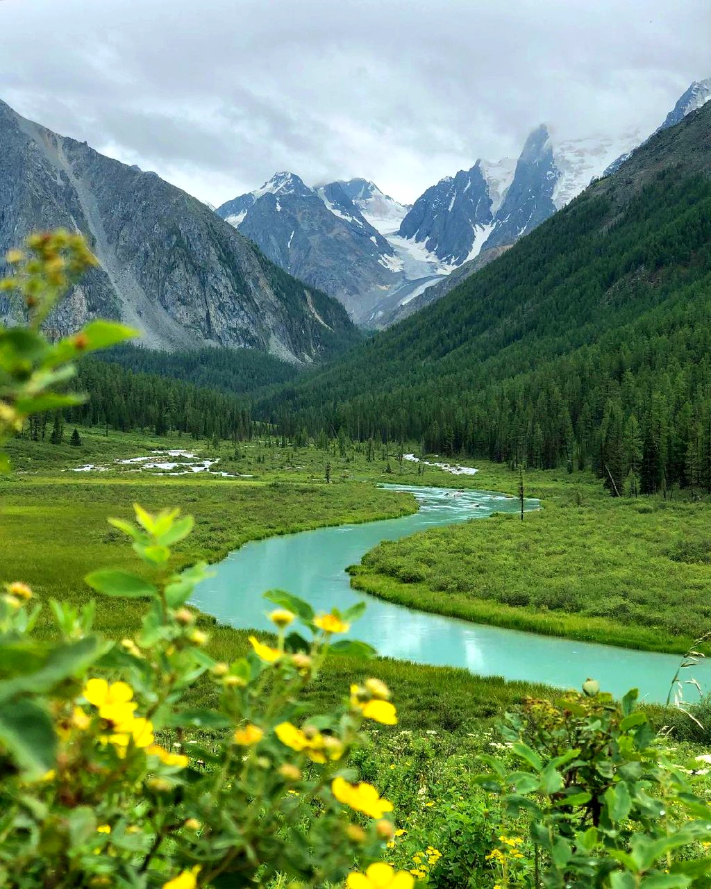 Треккинг к Шавлинским озерам c конным сопровождением (32/88)