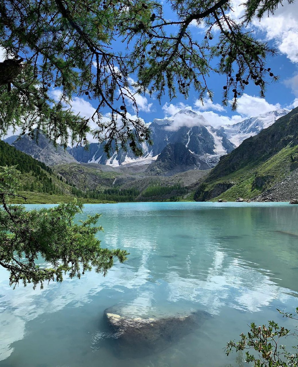 Треккинг к Шавлинским озерам c конным сопровождением (35/88)