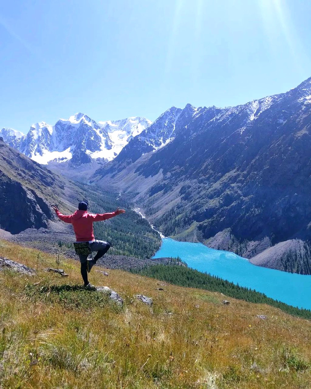 Треккинг к Шавлинским озерам c конным сопровождением (36/88)