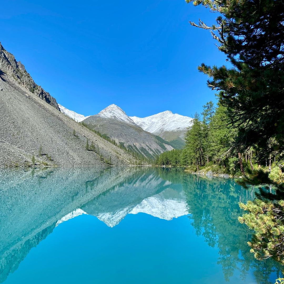 Треккинг к Шавлинским озерам c конным сопровождением (39/88)