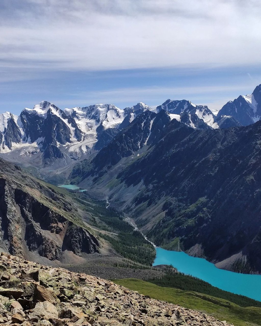 Треккинг к Шавлинским озерам c конным сопровождением (33/88)