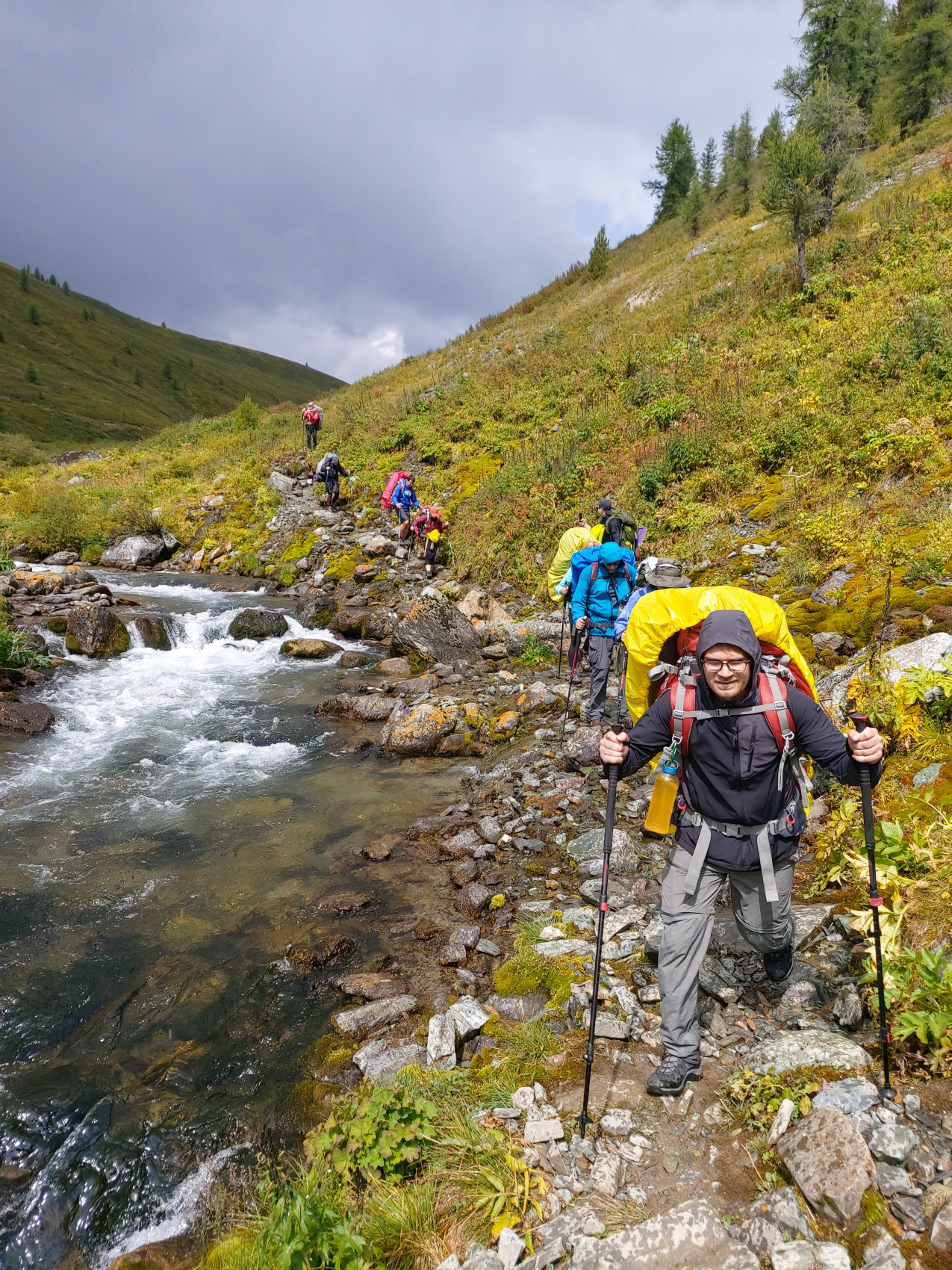 Треккинг к Шавлинским озерам c конным сопровождением (14/88)