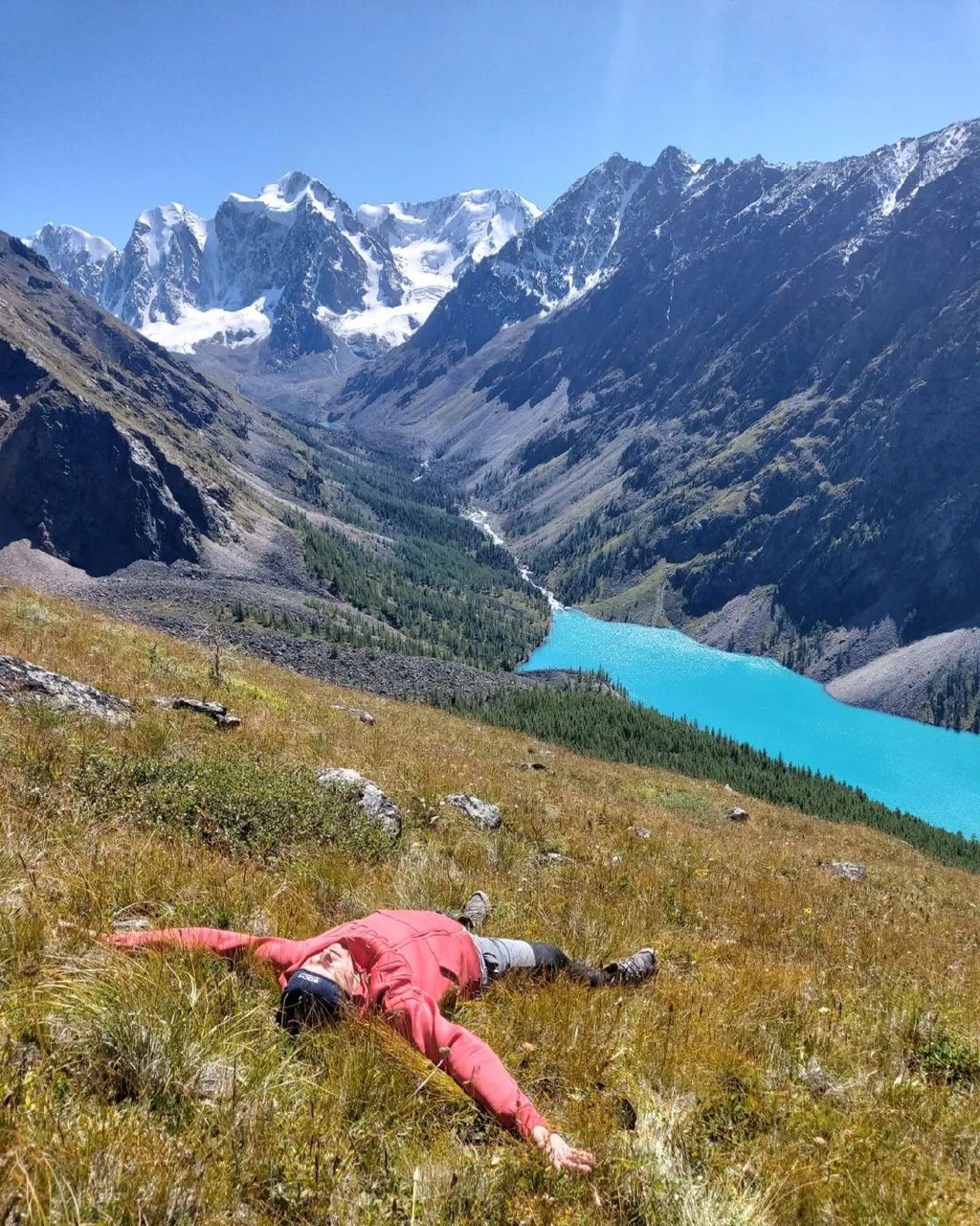 Треккинг к Шавлинским озерам c конным сопровождением (17/88)