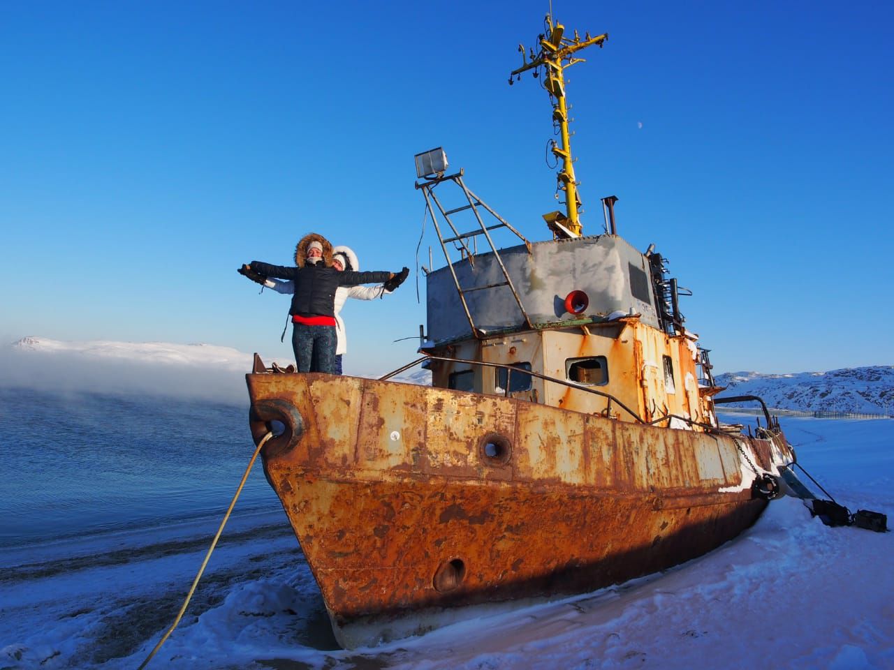 Арктический уик-энд под Северным Сиянием - Териберка, Олени и Хаски (25/58)