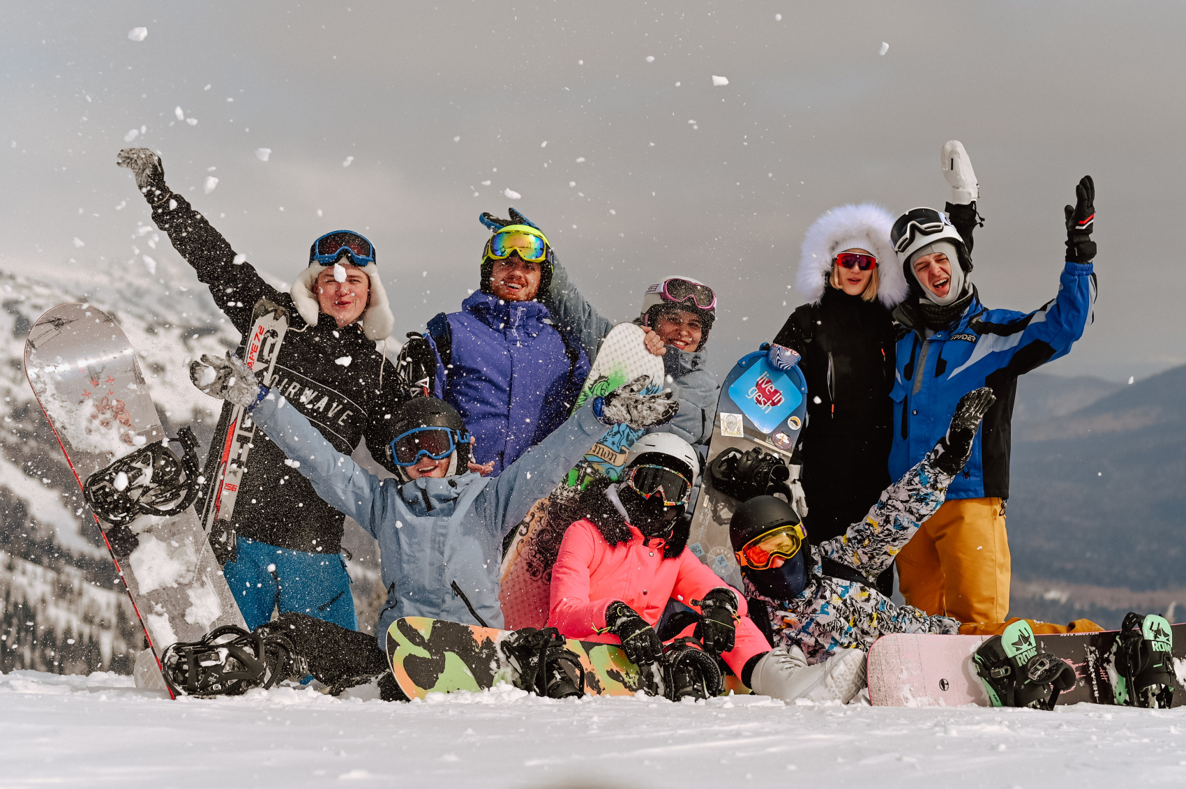 Снежные выходные в Шерегеше, 2 дня (15/33)