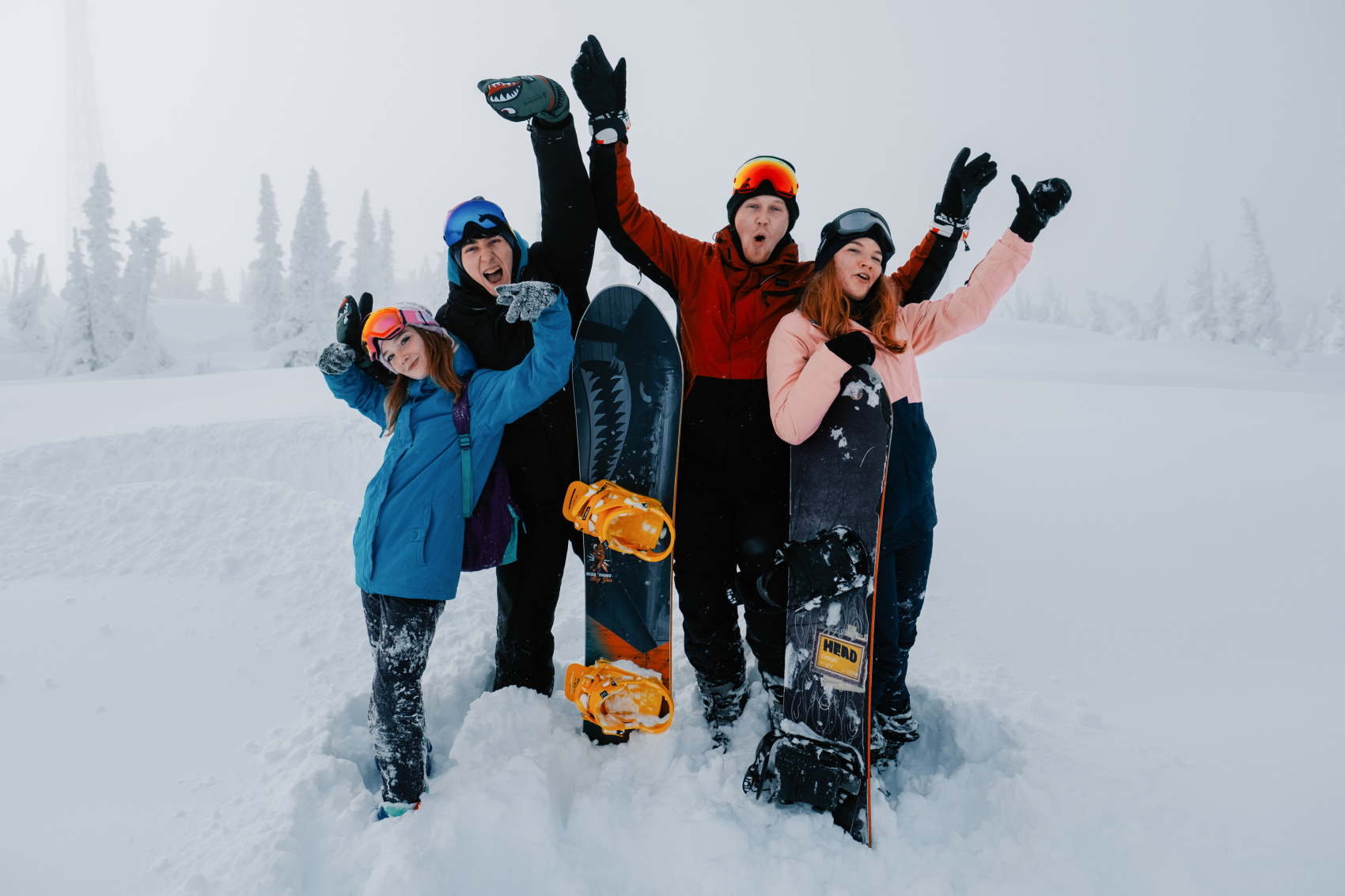 Снежные выходные в Шерегеше, 2 дня (27/33)