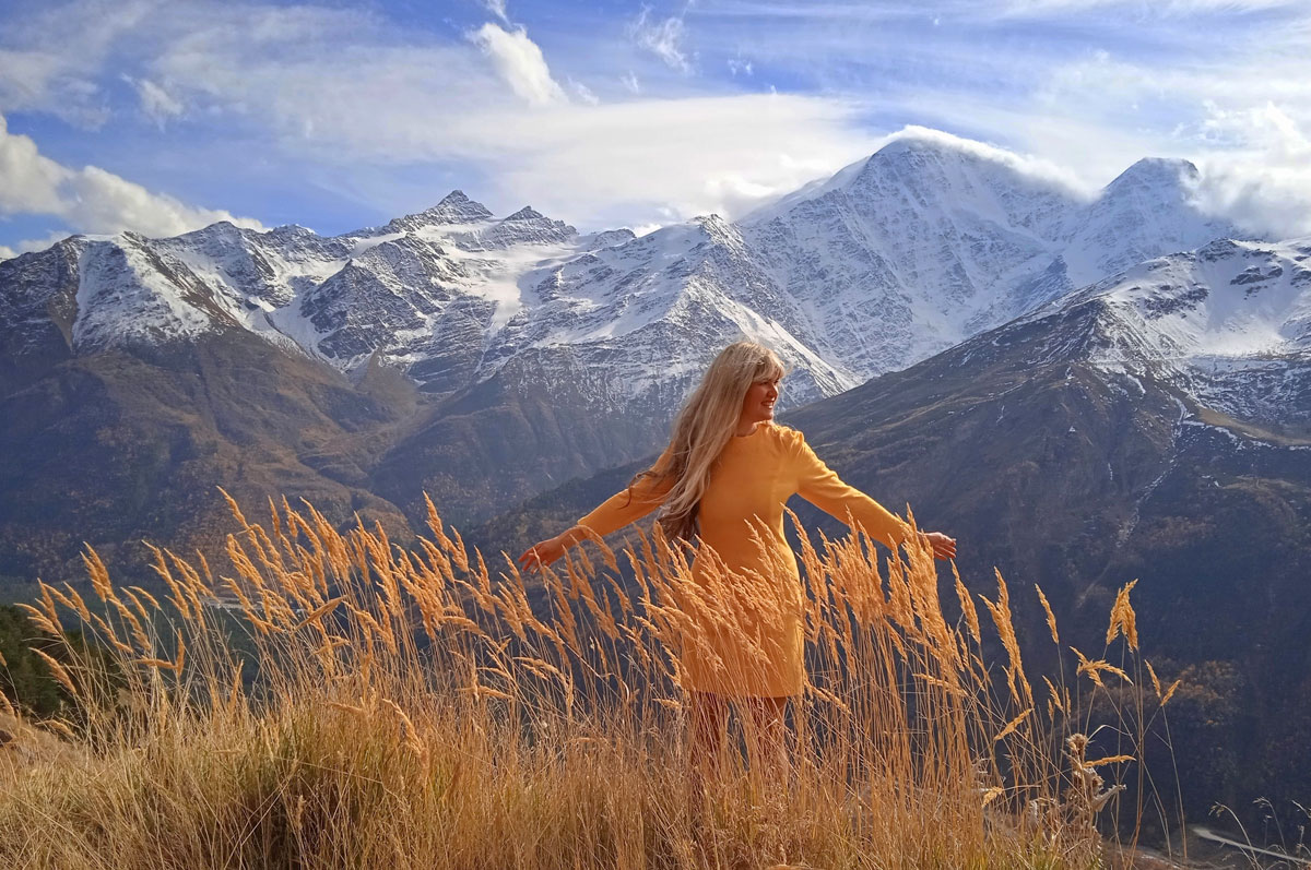 Треккинг в Приэльбрусье без рюкзаков. (35/45)