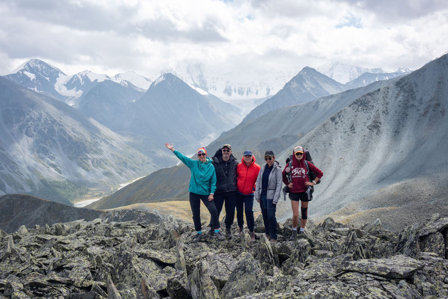 Треккинг к базовому лагерю Белухи (15/78)